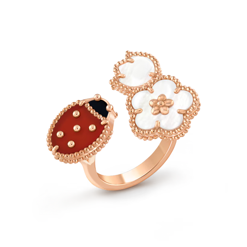 Van Cleef Lucky Spring Beetle Ring